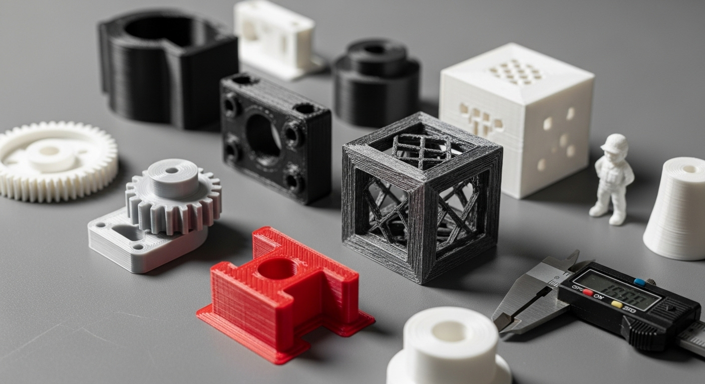 Explore the types and applications of industrial-grade 3D printing materials