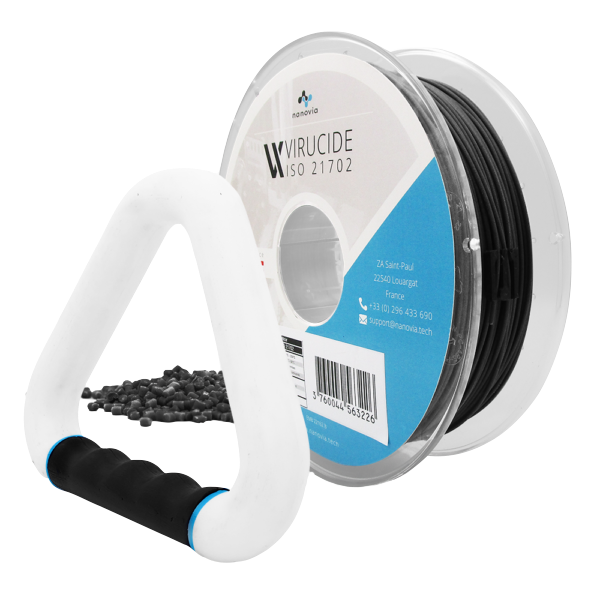 Nanovia PLA VX: virucide ISO 21702:2019 – 1.75mm – 500g