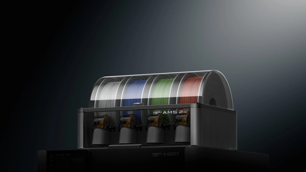 Bambu Lab AMS 2 Pro: Revolutionizing Multi-Material 3D Printing with E