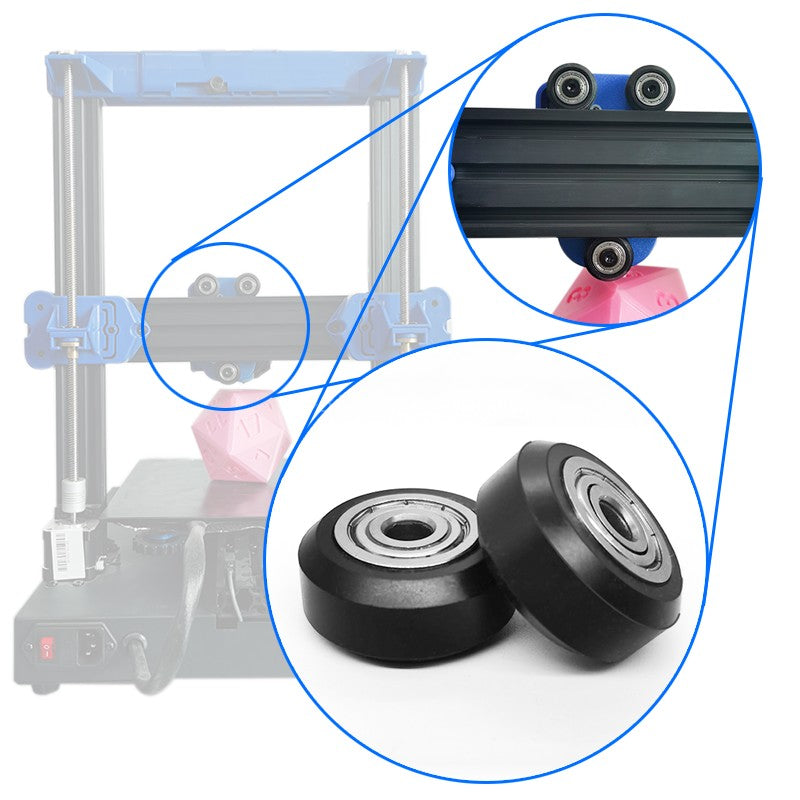 FDM 3D打印機 V型滑輪5mm大輪