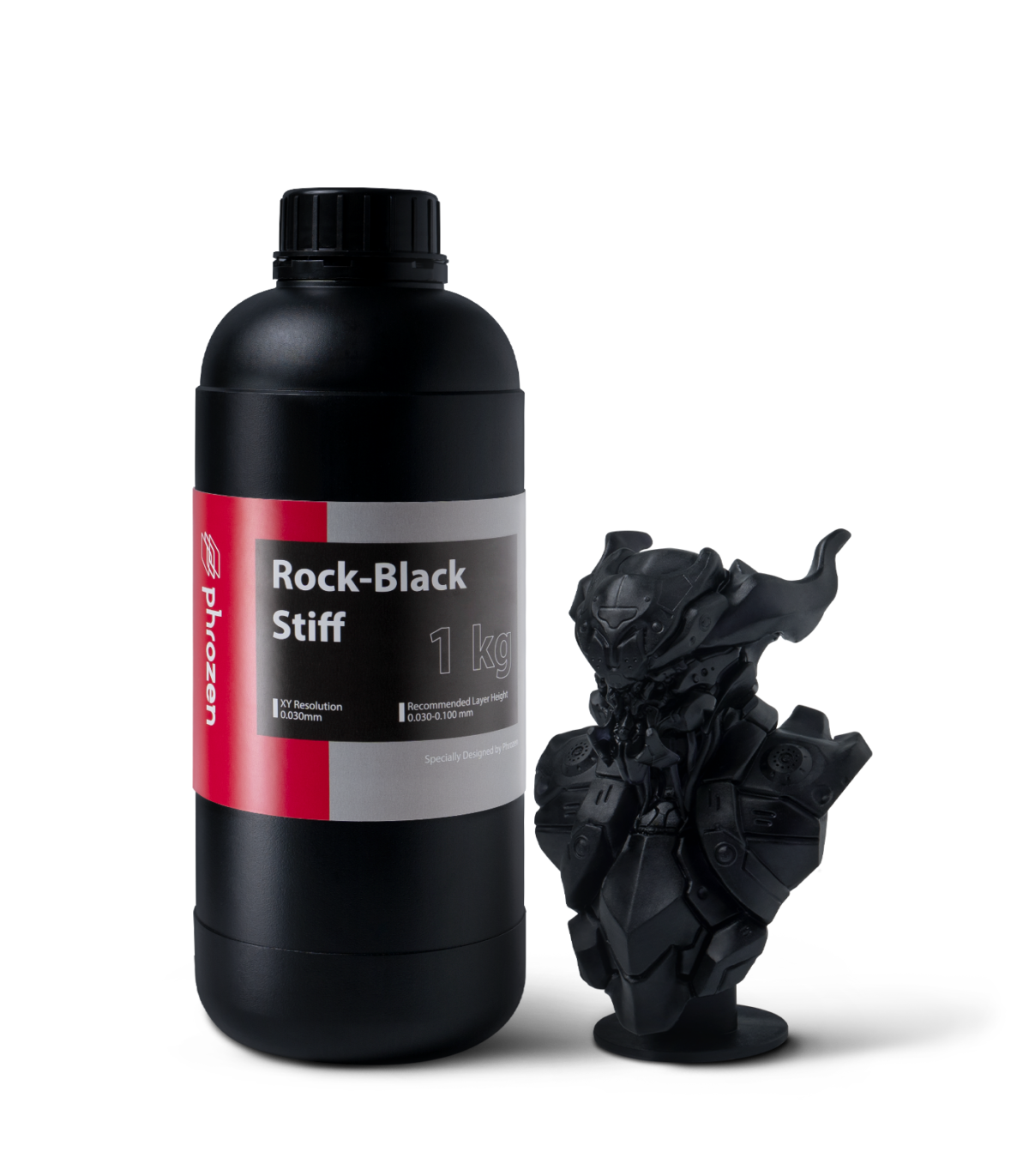 Phrozen Rock-Black Stiff Resin – 1000g